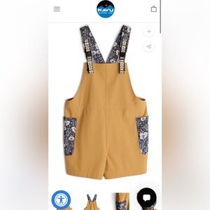 NWT KAVU Montanita short romper, size medium